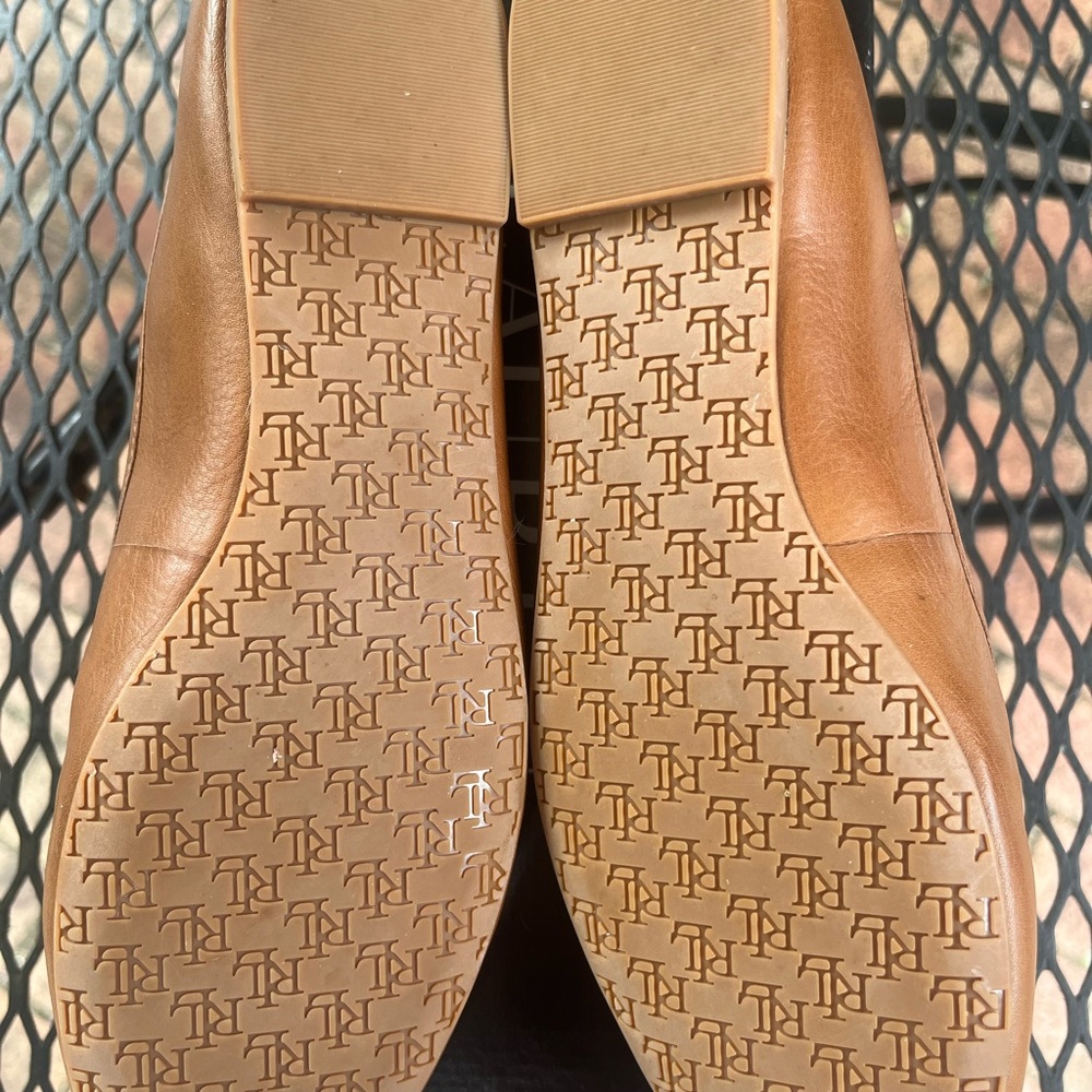Ralph Lauren Jayna Leather Ballet Flat Size 6.5 M - Picture 6 of 7